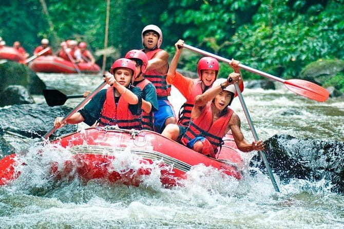 All Inclusive Quad Bike Ride and White water Rafting - Rio Bali Rafting on the Ayung River: beginner-friendly action in green scenery