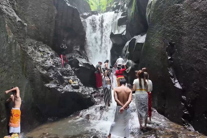 Atman Bali Journey water blessing - Melukat water blessing in Bangli: waterfalls, sacred bells, and purification