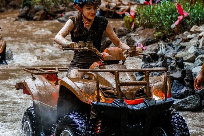 ATV Quad Bike Bali with Gorilla Cave & Lunch at Cretya Sunset - ATV quad biking in Ubud, from rice fields to Gorilla Cave