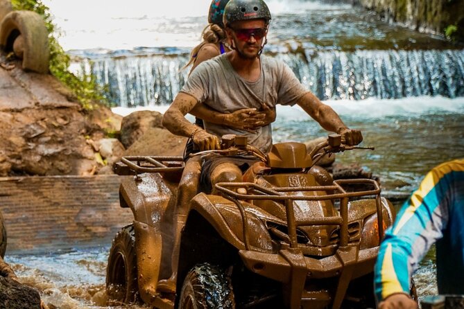 ATV Quad Bike Bali with Gorilla Cave & Lunch at Cretya Sunset - Gorilla Cave tunnel, gorilla sculptures, and a quick photo break