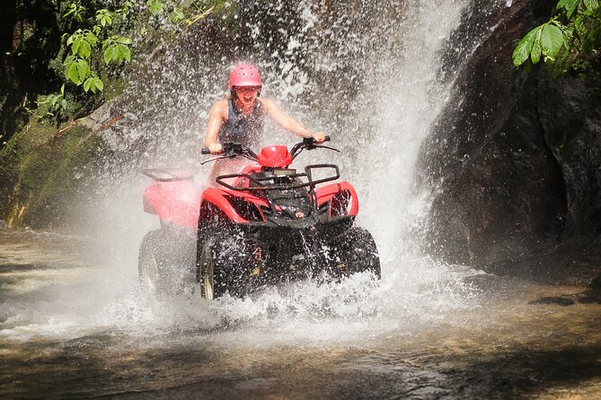 ATV Quad Bike Kuber Through Waterfall, Tunnel And Rice Field - Who This ATV Tour Suits Best