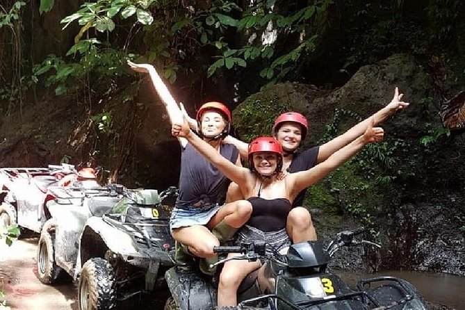 ATV Quad Bike Through Tunnel and Waterfall in Bali - The 8 km journey: rice paddies, tunnels, caves, and the waterfall finish