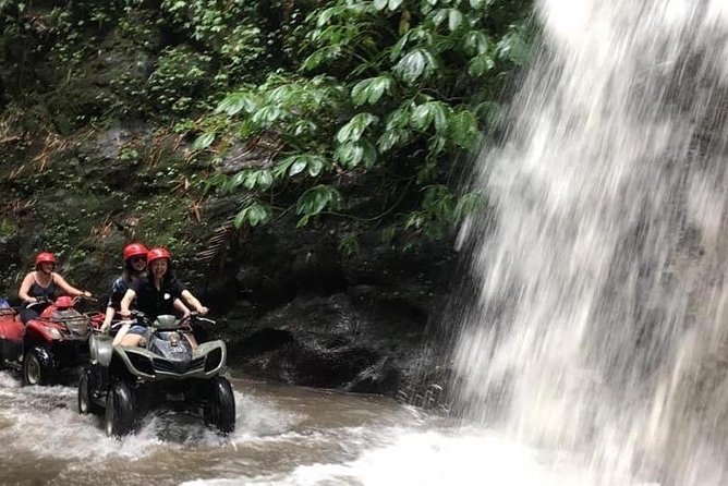 ATV Quad Bike Through Tunnel and Waterfall in Bali - Getting to Kuber BALI ADVENTURE and getting geared up fast
