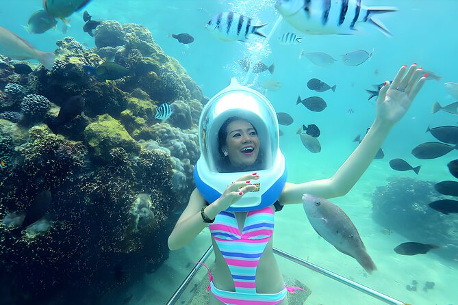 Bali Activity: Bali Sea Walking in Nusa Dua Ocean - The Helmet Underwater Walk: Seeing Fish Without Getting Wet