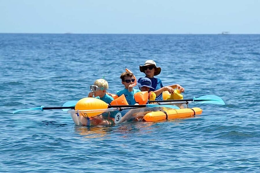 Bali/Amed: Transparent Kayak Experience - Reef time with a true 360° view, turtles, fish, and coral
