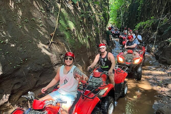 Bali ATV Bike Cave and waterfall with hotel Pick Up And Lunch - Key highlights worth knowing before you go