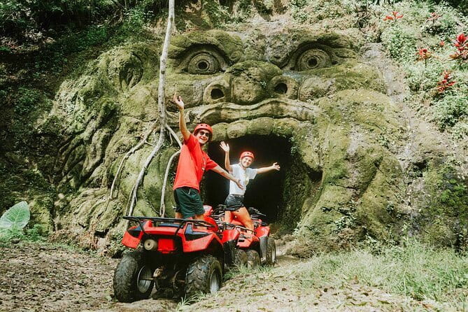 Bali ATV Bike Cave and waterfall with hotel Pick Up And Lunch - Hotel pickup and private transport: less fuss, more time riding