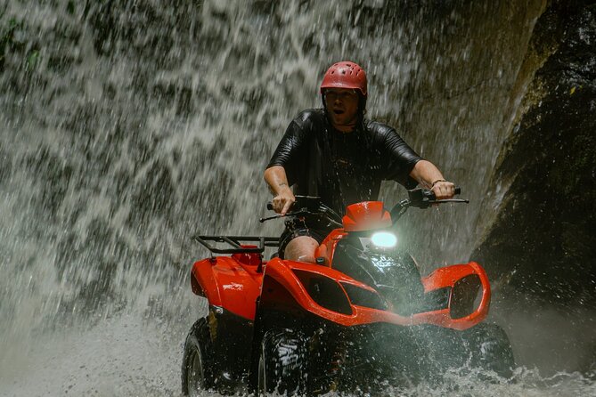 BALI ATV Kuber Through Historic Tunnel and Scenic Waterfalls - The lunch break: simple food, real usefulness