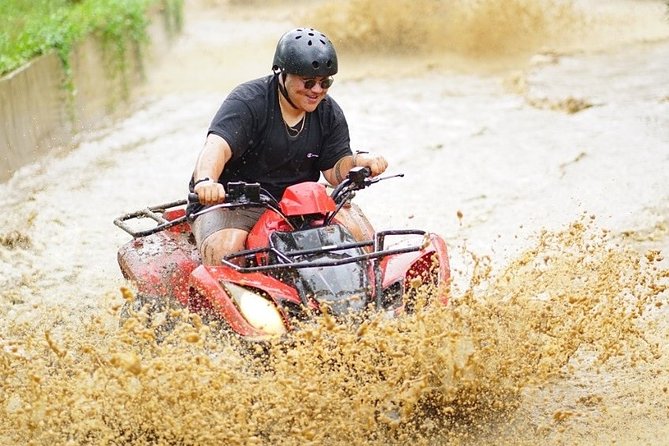 Bali ATV Quad Bike and Snorkeling at Blue Lagoon Tanjung Jepun Combination Tour - Lunch at the poolside restaurant, where the day loosens up