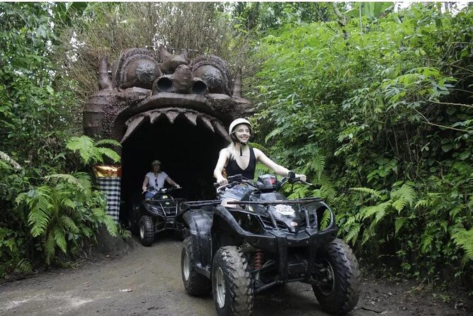 Bali ATV Quad Bike and Water Rafting Include Lunch and Transfer - ATV Ubud Adventure: tunnels, mud, rice fields, and hills