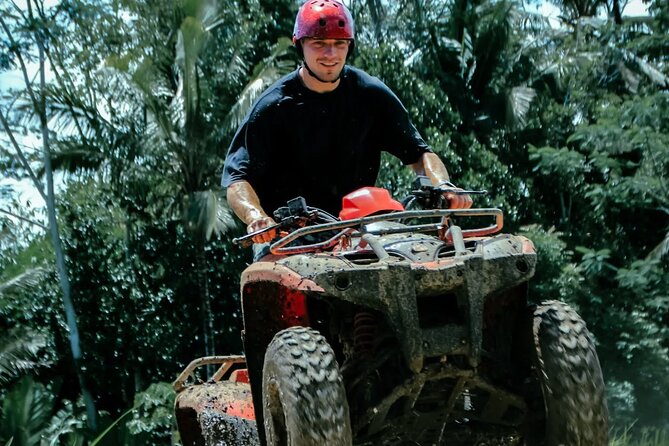 Bali ATV Quad Bike with Ubud Day Tour All Inclusive - Stop 4 at Tegenungan Waterfall: misty views, possible swim time, and a good finale