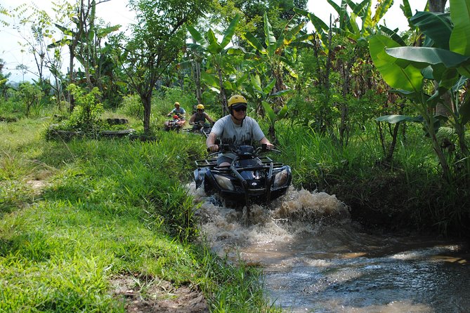 Bali ATV Quad Ride and White Water Rafting Adventure - The ATV quad ride: rice fields, villages, and creek tracks
