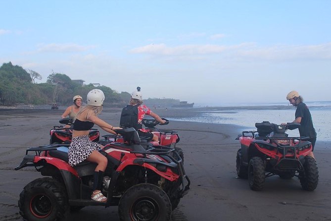 Bali ATV Ride In the beach sunset atv tour - Single vs tandem ATV: choosing comfort over ego