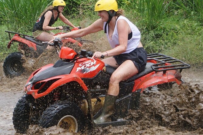 Bali ATV Ride waterfall jungle and rice fild track ubud - Guide and organization: the main strength, plus the risk to know