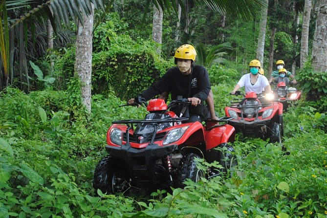 Bali ATV Ride waterfall jungle and rice fild track ubud - Photos and video: plan for extra costs