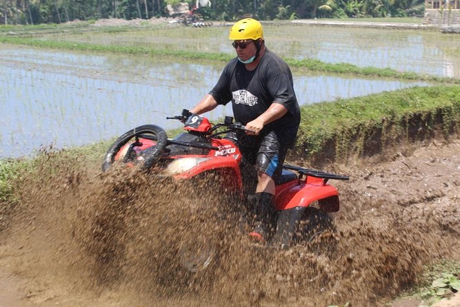 Bali Atv Riding through Cave and Waterfall - Lunch, shower room, and what’s included for $55