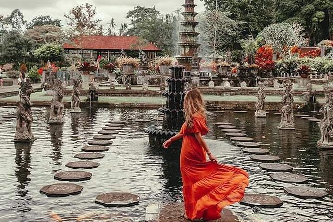 Bali best instagrammable sport tour - Tirta Gangga Water Palace: Koi, Statues, and Calm Selfie Angles