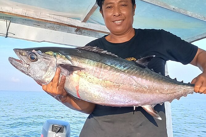 Bali: Fishing Charter Private Boat - The view factor: Mount Agung and island-hopping
