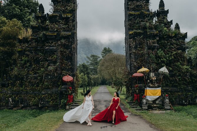 Bali Flying Dress VIP Ubud Photoshoot (Private with Professional Photographer) - The 700-year-old banyan tree outside Ubud: the show-stopper moment