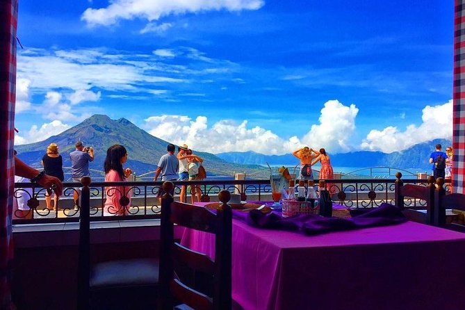 Bali Iconic Tour with Buffet Lunch and Attraction Tickets - Stop 4: Grand Puncak Sari Restaurant buffet lunch with volcano views