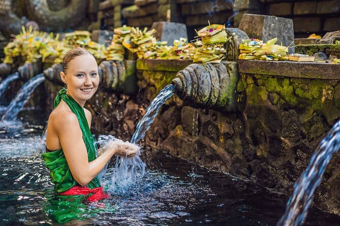 Bali private Shore Excursion from Benoa Port - All Inclusive - Suwat Waterfall: photos, swimming options, and damp-weather planning