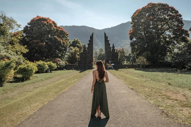 Bali Private Tour: Handara Iconic Gate, Watefall and Temple - Wanagiri Hidden Hills: swing time and quick crater-lake views
