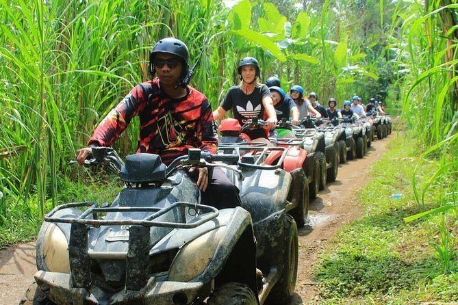 Bali Quad bike ATV passing through Waterfall, Cave & Rice fields - Why This Ubud ATV Route Hits Waterfall, Cave, and Rice Paddies