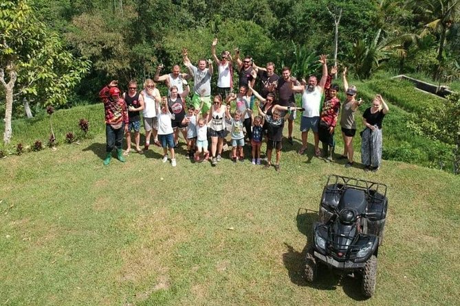 Bali Quad bike ATV passing through Waterfall, Cave & Rice fields - Practice Time and Safety Briefing Before You Go Off-Road