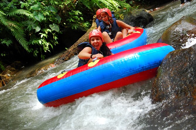 Bali River Tubing and ATV Ride Packages : Best Quad Bike Trip - Stop 1: Gekko Tubing Bali on the Pakerisan River