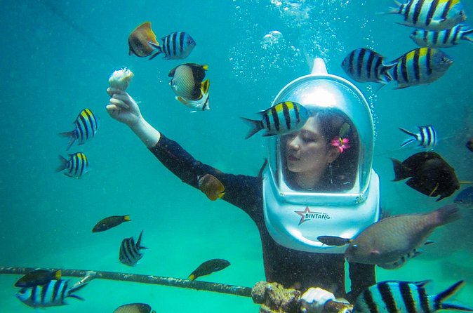Bali Sea Walker Under Water Experience With Hotel Transfer - From Bintang Beach Club to the water: timing, lockers, and transfers
