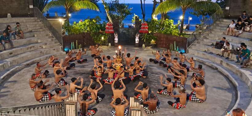 Bali: Tanah Lot Temple Sunset Kecak & Fire Dance Show Ticket - Where You Start: De Jukung Resto & Bar Tanah Lot Check-In