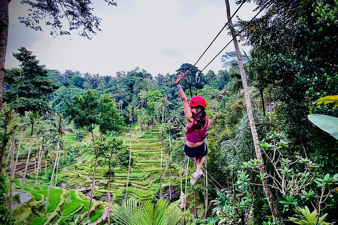 Bali Ubud Zipline and ATV Quad Bike Adventure - Key highlights at a glance