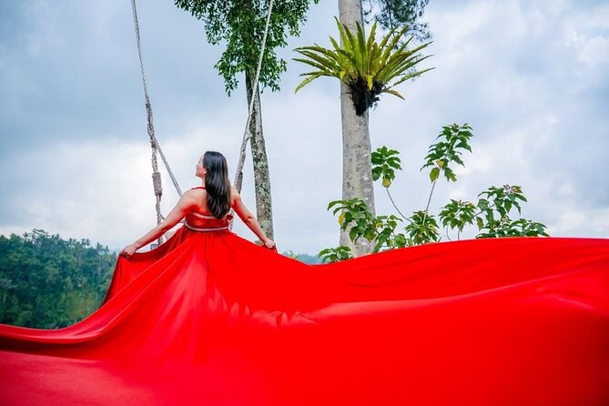 Bali Ubud Zipline Jungle Swing and Waterfall Tour - The Waterfall Stop: Hike Down, Breathe Easy, Decide About the Dip
