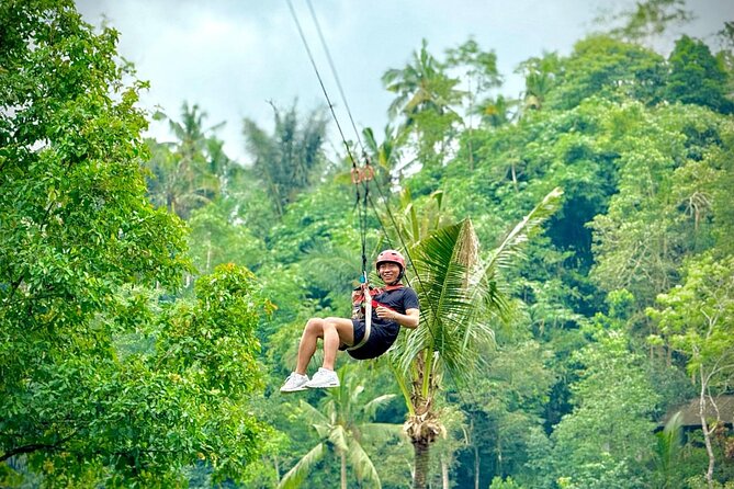 Bali Ubud Zipline, Monkey Forest and Waterfall Adventure - Tibumana Waterfall: a cooling nature break after the zipline