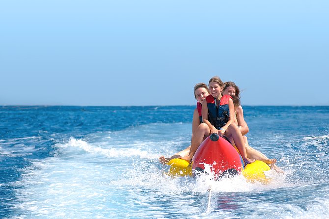 Bali Water Sports Adventure - Parasailing Adventure: fun overhead, but plan for brief air time
