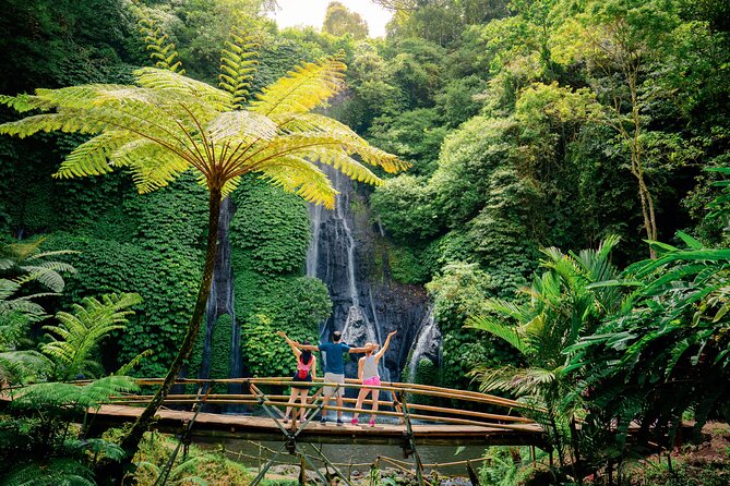 Bali Waterfall Tour – Hidden Spot All Inclusive Private Day Trip - Stop 3: Banyu Wana Amertha, Mossy Rocks and Three Waterfalls