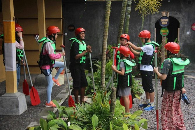 Bali White Water Rafting - Infinity - Finishing the run: changing, showering, and what comes next