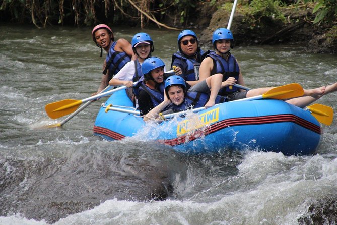 Bali White Water Rafting Ubud Ayung river rafting - Choosing your ride: easy splash or tougher rapids
