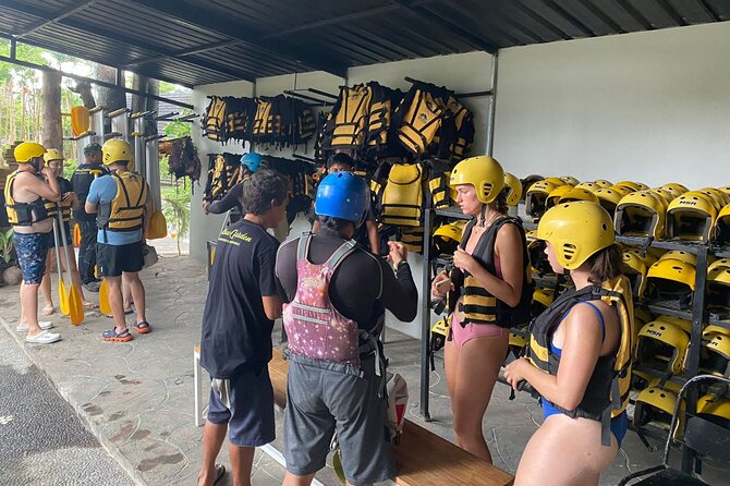 Bali White Water Rafting Yellow Garden - After the Raft: Shower, Towel, and Buffet Lunch With Views