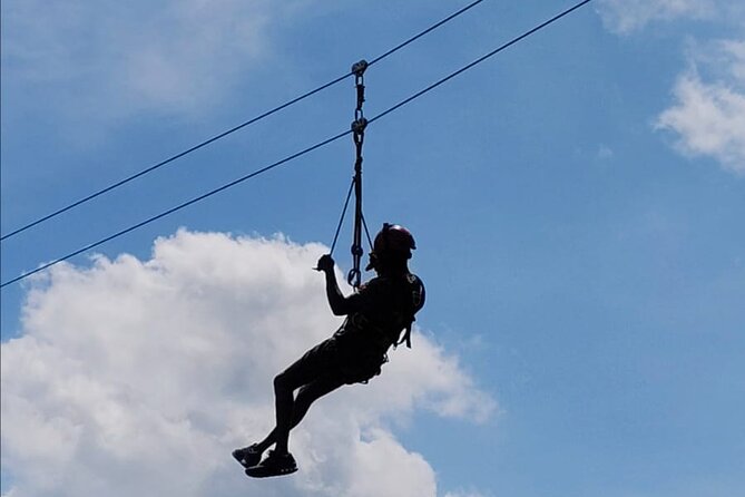 Bali: Zipline + Watersport Trio (Jetski, Parasailing, BananaBoat) - A One-Day Combo: Ubud Jungle Zipline and Tanjung Benoa Water Thrills
