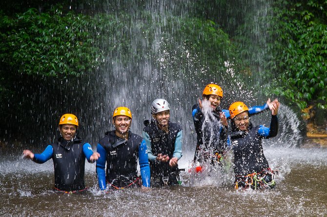 Beginner Canyoning trip in bali "Banyuwana canyon" - The Descent in Banyuwana Canyon: Abseils, Slides, Zip Lines, and Jumps
