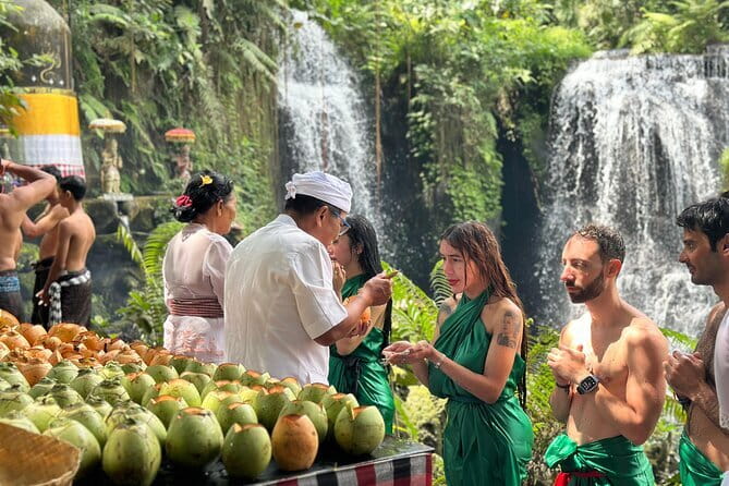 Beji Griya Waterfall Bali Spritual Holy Bath Experience - The real draw: melukat purification at Beji Griya