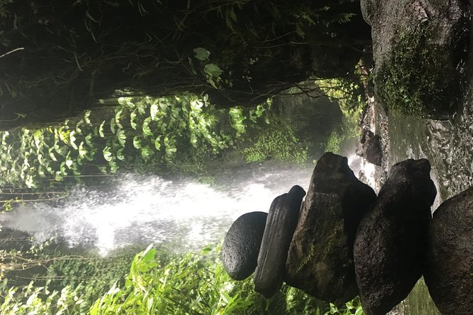 Benang kelambu waterfall and benang stokel waterfall lombok - Arriving at the National Geographic Park area: the short walk that sets the mood