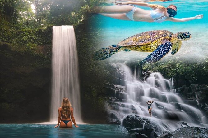 Blue Lagoon Snorkeling - Lunch - Kantolampo - Tibumana Waterfall - Tibumana Waterfall: 20-metre drop, clear pool, and a sacred story