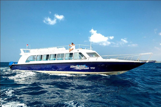 Blue Water Express Boat Transfer From Serangan Or Padang Bai To Lombok Or Vice Versa - Onboard comfort: enclosed seating, sundecks, and refillable drinks