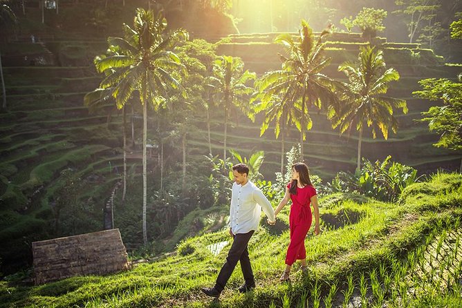 Day Trip: Ubud Monkey Forest, Rice Terrace, Temple and Waterfall - Batik at Tohpati, woodwork in Mas, and major silver crafting