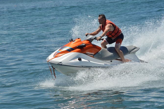 Drive Self Jet Ski Half an Hour - Where You Ride: Jimbaran to Nusa Dua, the easy water-access part of Bali