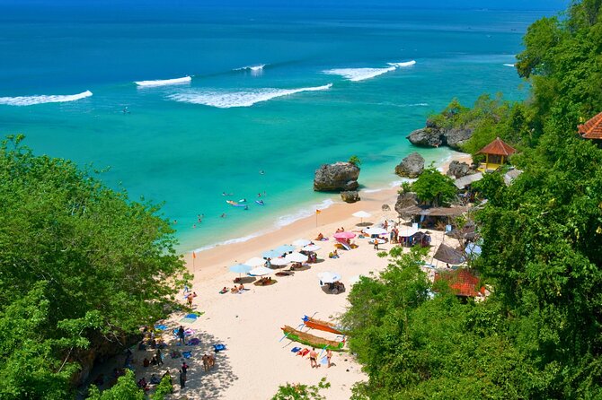 Explore Bali Beaches with Private Minivan Tour - Balangan Beach sunset cliffs: the payoff stop