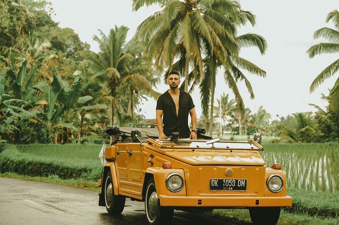 Explore Bali's Hidden Gems In a Classic Vw Convertible - Tirta Empul Temple: sarong, sacred water, and respectful timing