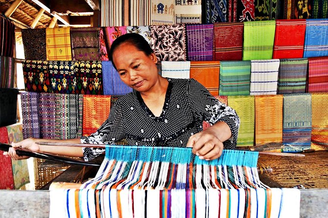 Explore Traditional Villages & to the South Coast - Sukarara Village weaving, where you see the process up close